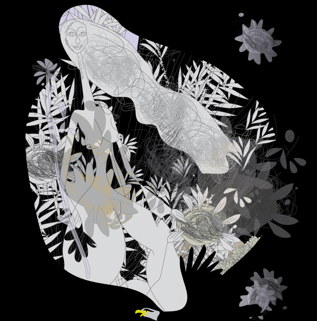 Forest women illustrated by Montse Noguera